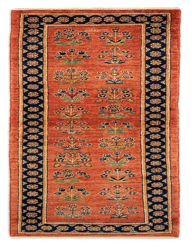 Detail image of 2' 4 x 6' 6 Luribaft Wool Runner Rug