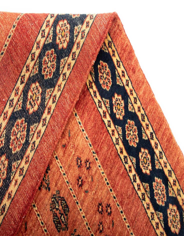 Detail image of 2' 10 x 6' 6 Luribaft Wool Runner Rug