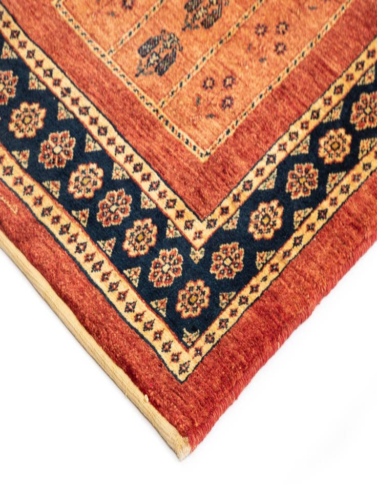 Detail image of 2' 10 x 6' 6 Luribaft Wool Runner Rug