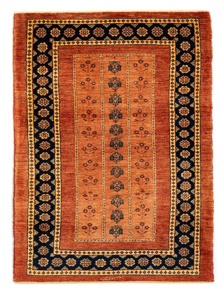 Detail image of 2' 10 x 6' 6 Luribaft Wool Runner Rug