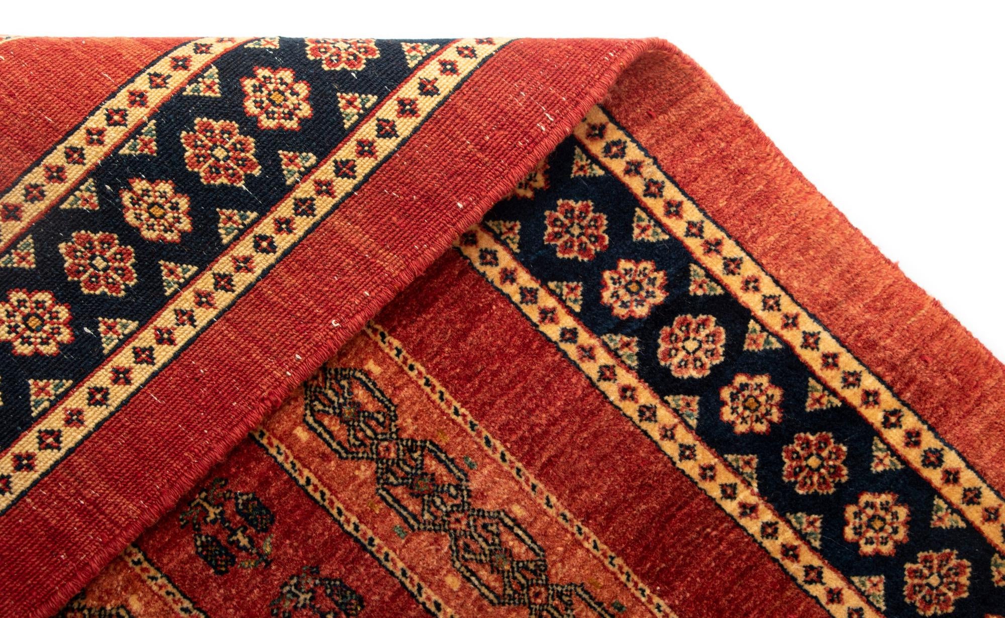 2' 8 x 6' 3 Luribaft Wool Runner Rug