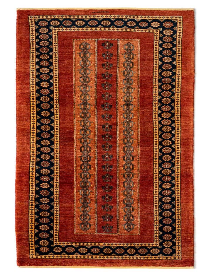 Detail image of 2' 8 x 6' 3 Luribaft Wool Runner Rug