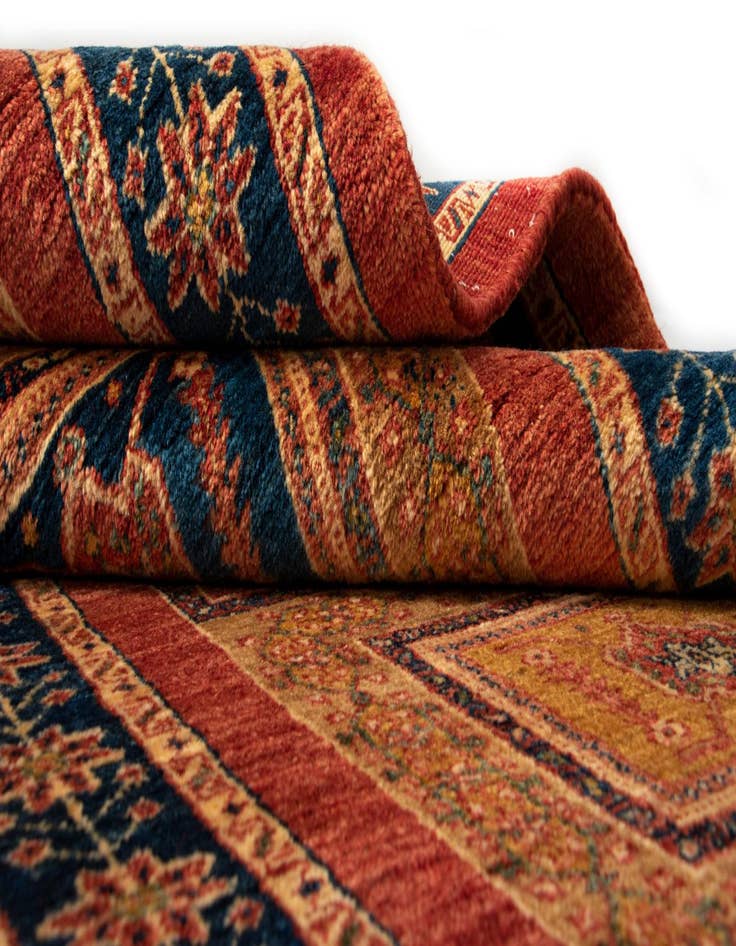 Detail image of 2' 8 x 6' 4 Luribaft Wool Runner Rug