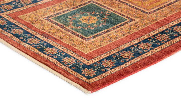 2' 8 x 6' 4 Luribaft Wool Runner Rug
