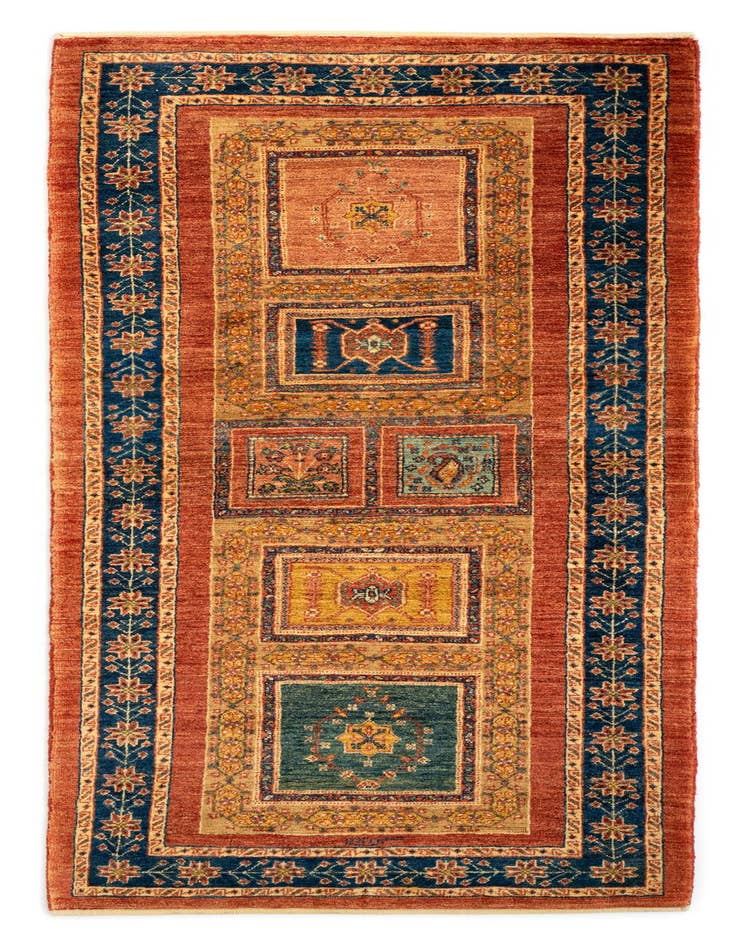Detail image of 2' 8 x 6' 4 Luribaft Wool Runner Rug
