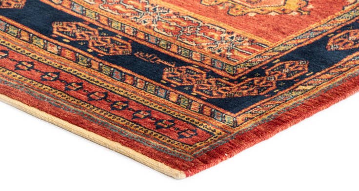 Detail image of 2' 10 x 6' 4 Luribaft Wool Runner Rug