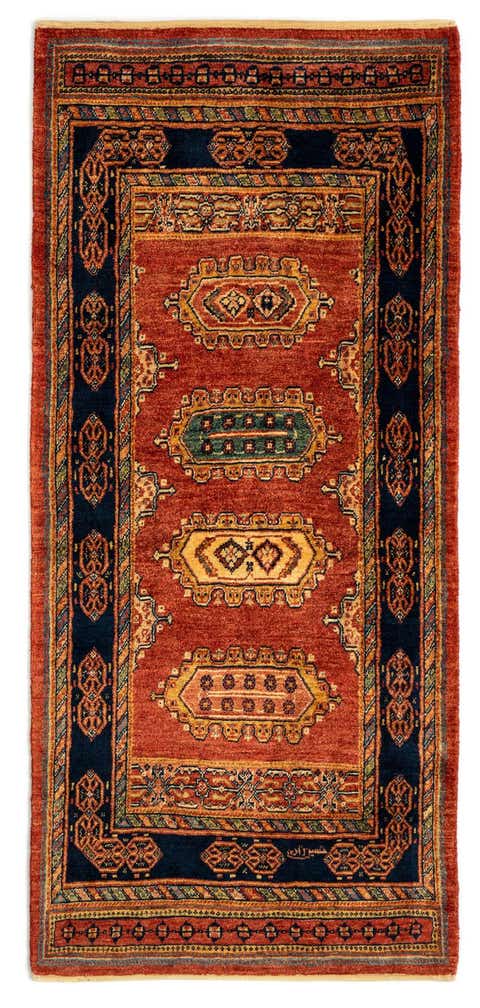 2' 10 x 6' 4 Luribaft Wool Runner Rug