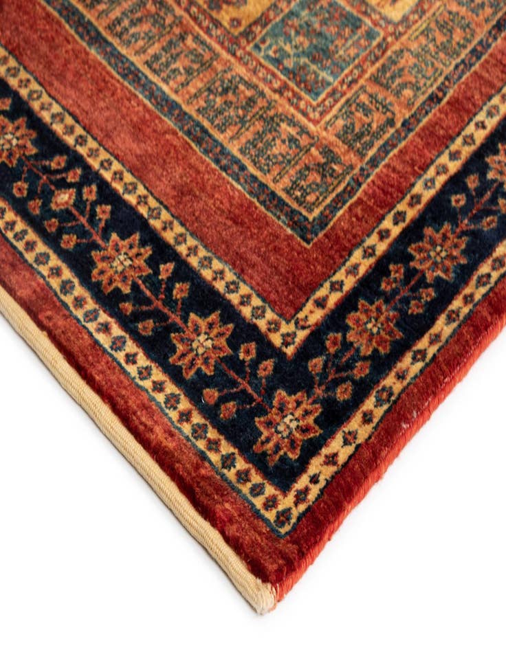 Detail image of 2' 7 x 6' 5 Luribaft Wool Runner Rug