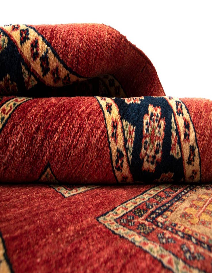 Detail image of 2' 9 x 6' 5 Luribaft Wool Runner Rug