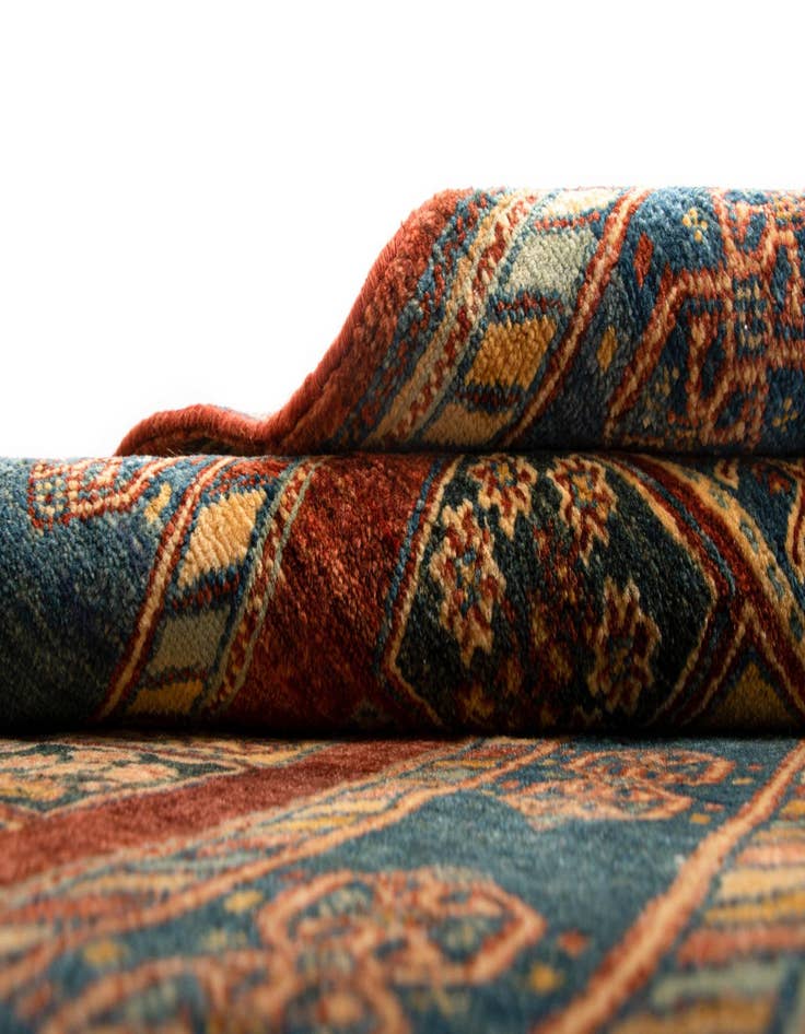 Detail image of 2' 9 x 9' 11 Luribaft Wool Runner Rug