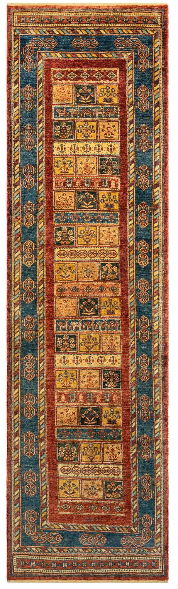 2' 9 x 9' 11 Luribaft Wool Runner Rug