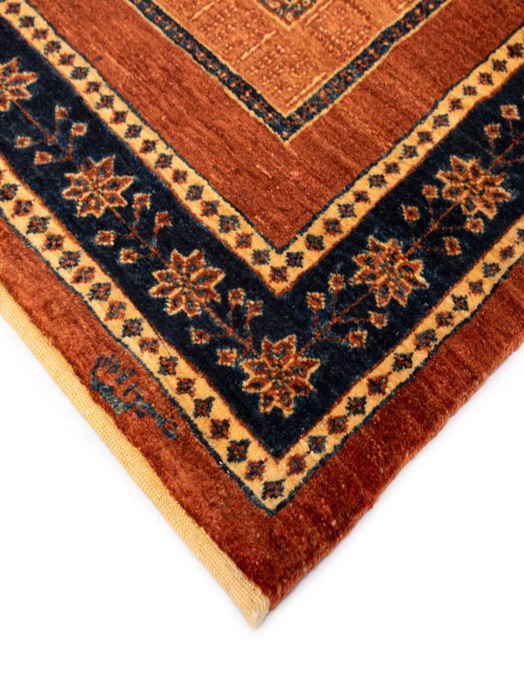 Detail image of 2' 10 x 8' 10 Luribaft Wool Runner Rug