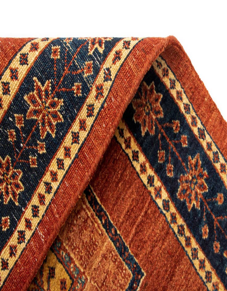 Detail image of 2' 10 x 8' 10 Luribaft Wool Runner Rug