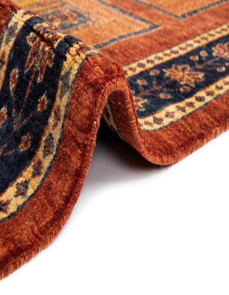 Detail image of 2' 10 x 8' 10 Luribaft Wool Runner Rug