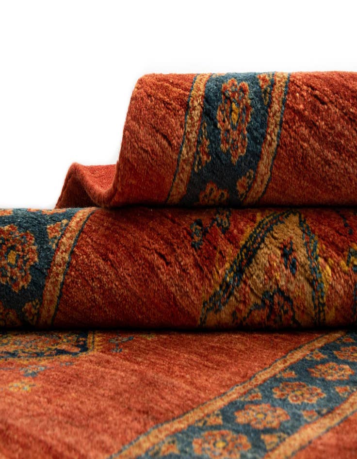 Detail image of 2' 8 x 9' 9 Luribaft Wool Runner Rug