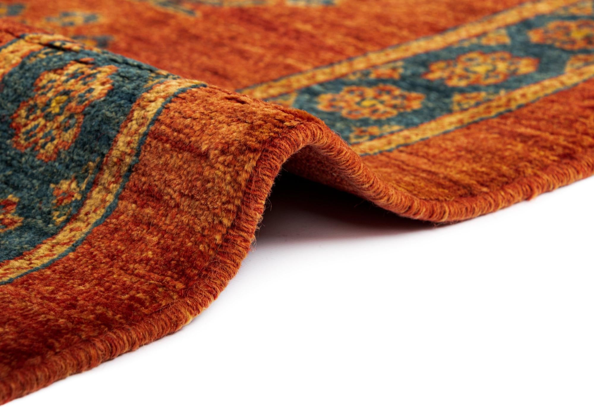 2' 8 x 9' 9 Luribaft Wool Runner Rug