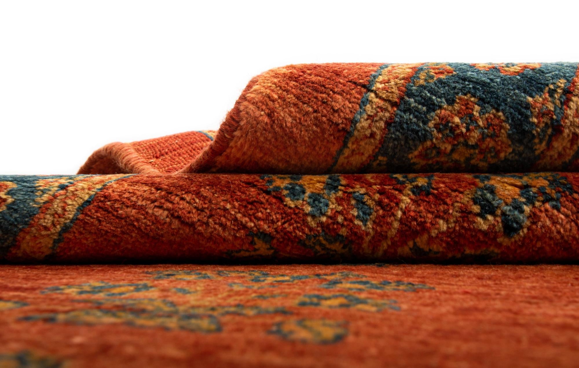 2' 8 x 9' 9 Luribaft Wool Runner Rug