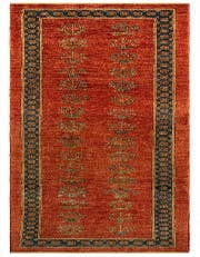 Detail image of 2' 8 x 9' 9 Luribaft Wool Runner Rug