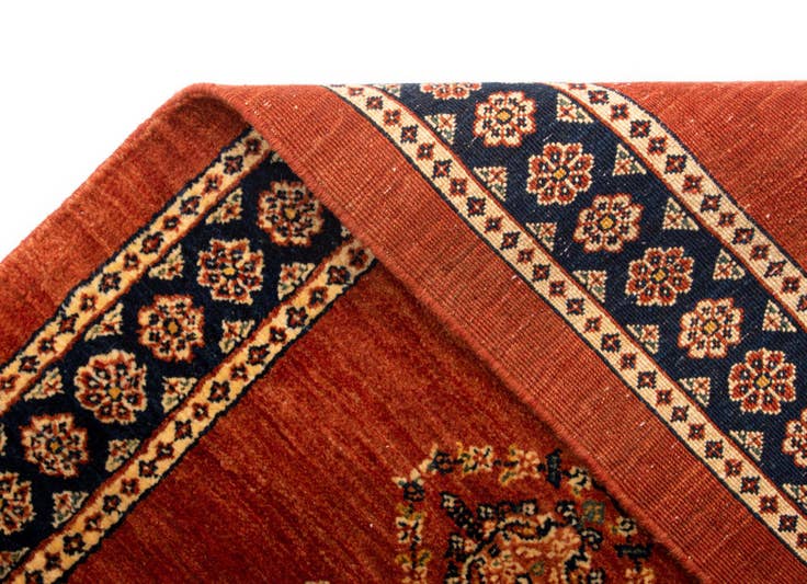 Detail image of 2' 8 x 9' Luribaft Wool Runner Rug