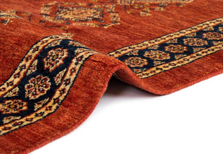 Detail image of 2' 8 x 9' Luribaft Wool Runner Rug