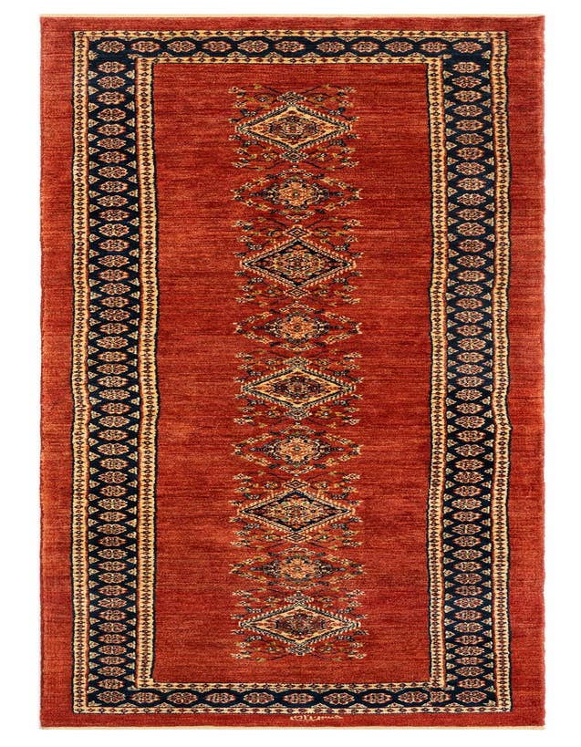 Detail image of 2' 8 x 9' Luribaft Wool Runner Rug