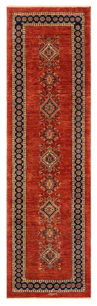 2' 8 x 9' Luribaft Wool Runner Rug