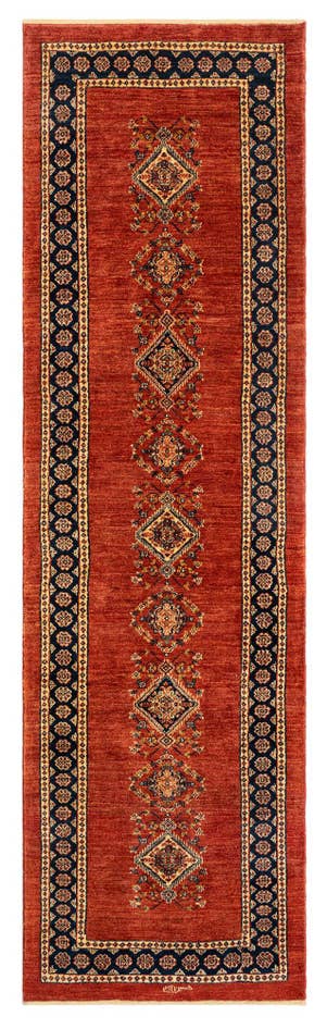 Detail image of 2' 8 x 9' Luribaft Wool Runner Rug
