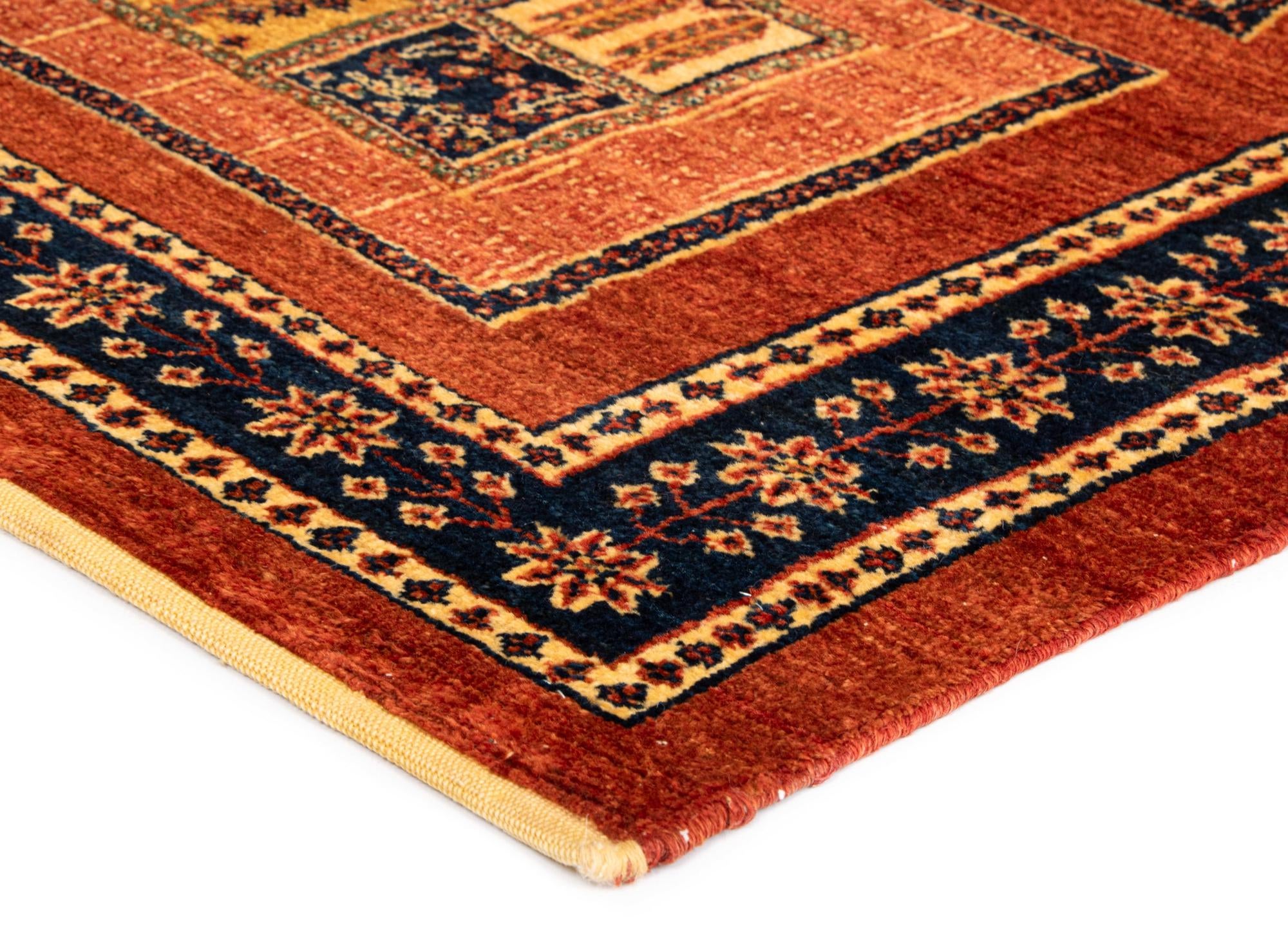 2' 11 x 9' 3 Luribaft Wool Runner Rug