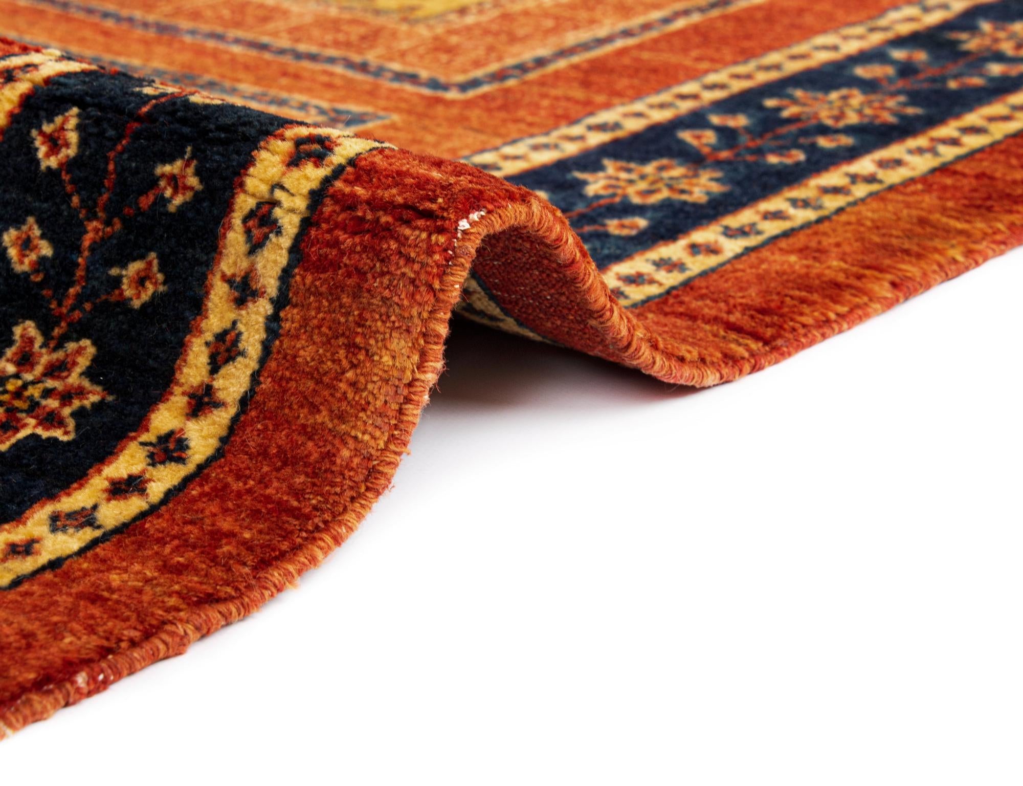 2' 11 x 9' 3 Luribaft Wool Runner Rug