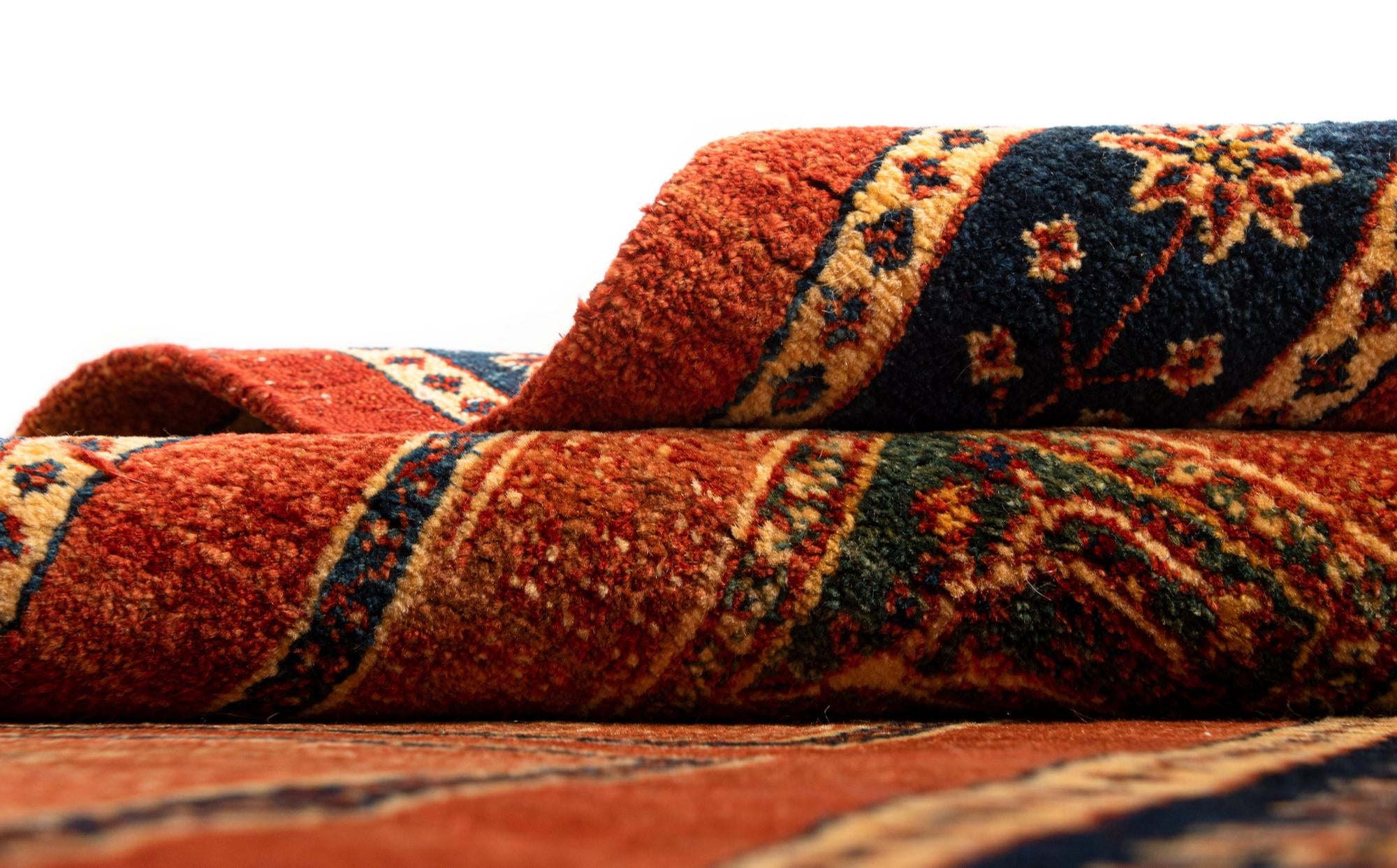 2' 11 x 9' 3 Luribaft Wool Runner Rug