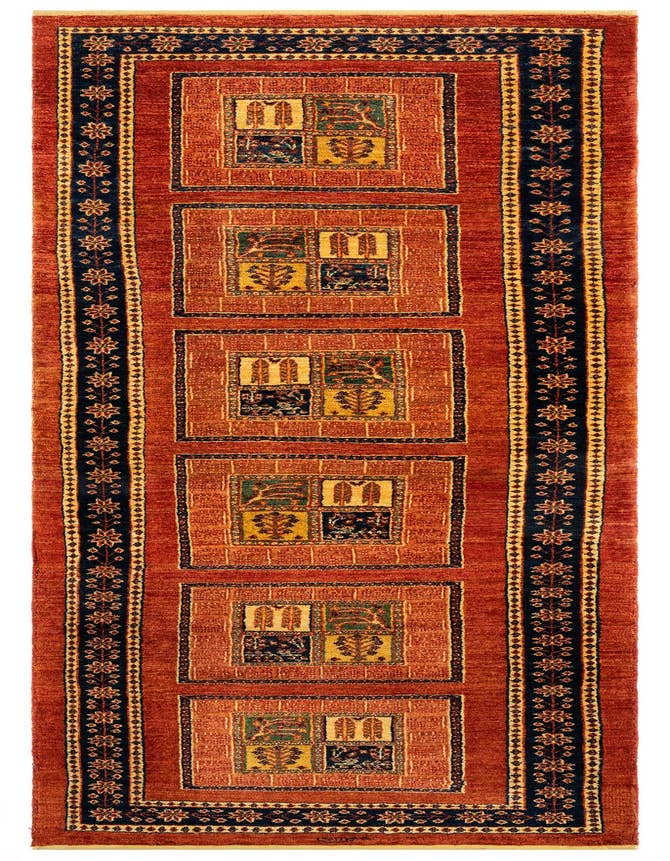 Detail image of 2' 11 x 9' 3 Luribaft Wool Runner Rug