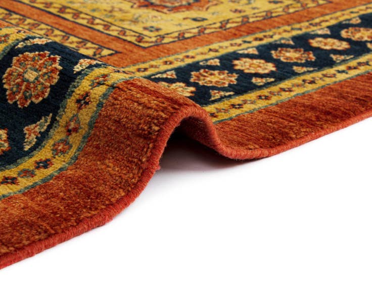 Detail image of 2' 8 x 9' 4 Luribaft Wool Runner Rug
