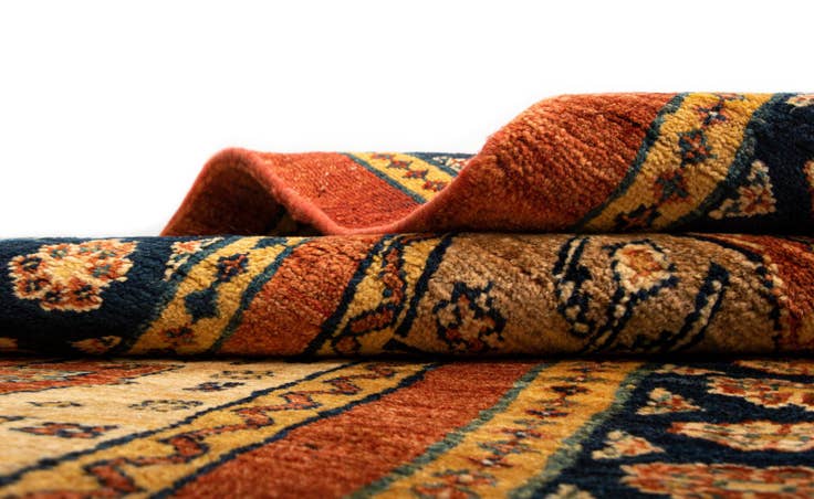 Detail image of 2' 8 x 9' 4 Luribaft Wool Runner Rug