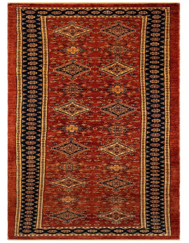 Detail image of 2' 8 x 9' 3 Luribaft Wool Runner Rug