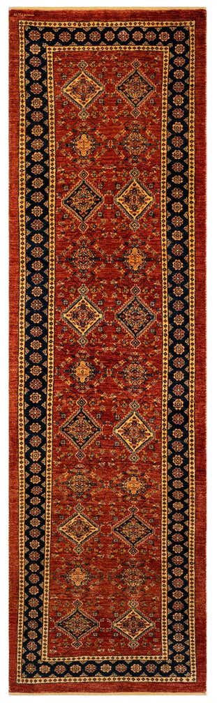 2' 8 x 9' 3 Luribaft Wool Runner Rug