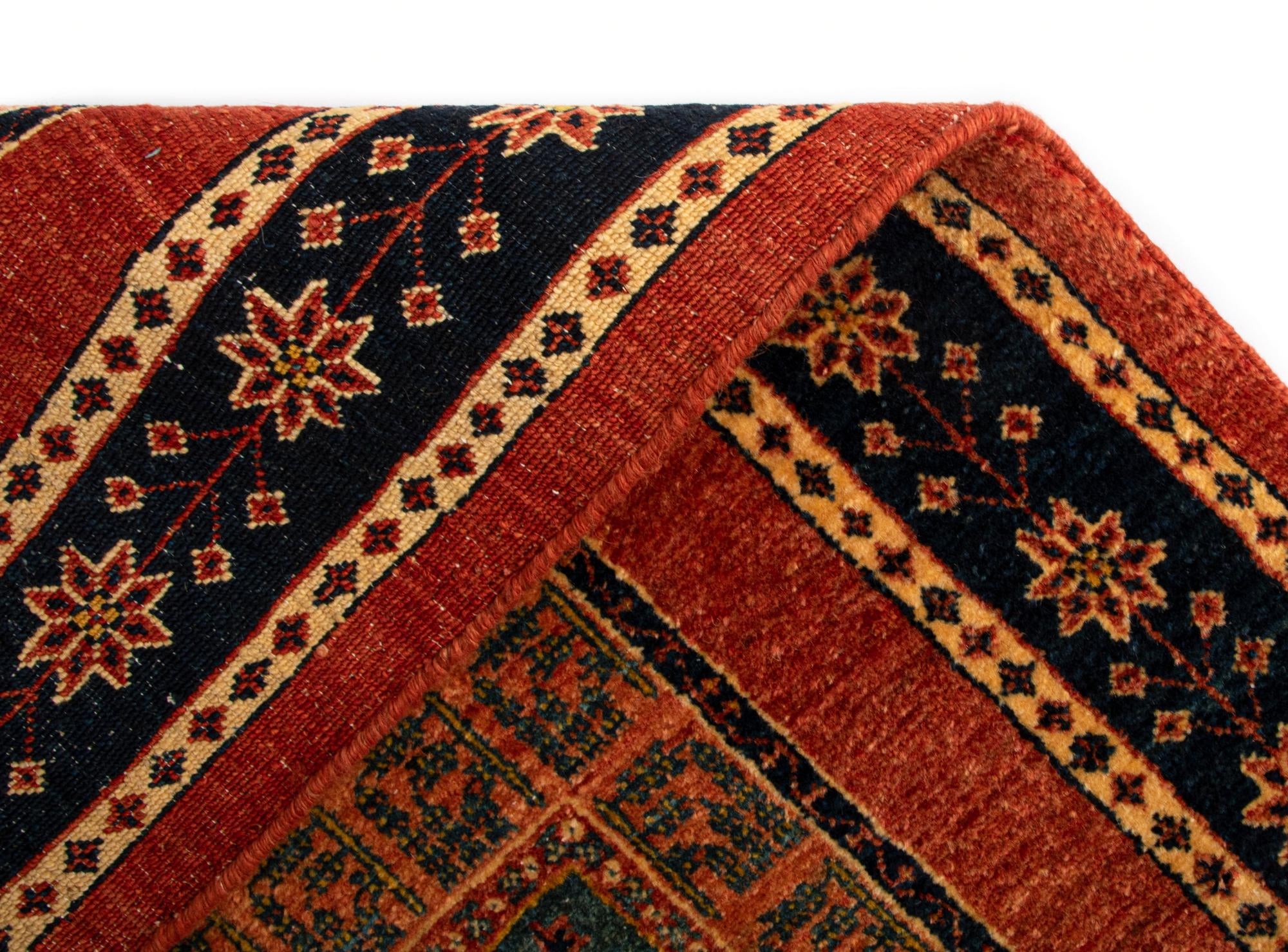 2' 11 x 12' 7 Luribaft Wool Runner Rug