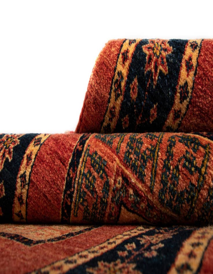 Detail image of 2' 11 x 12' 7 Luribaft Wool Runner Rug