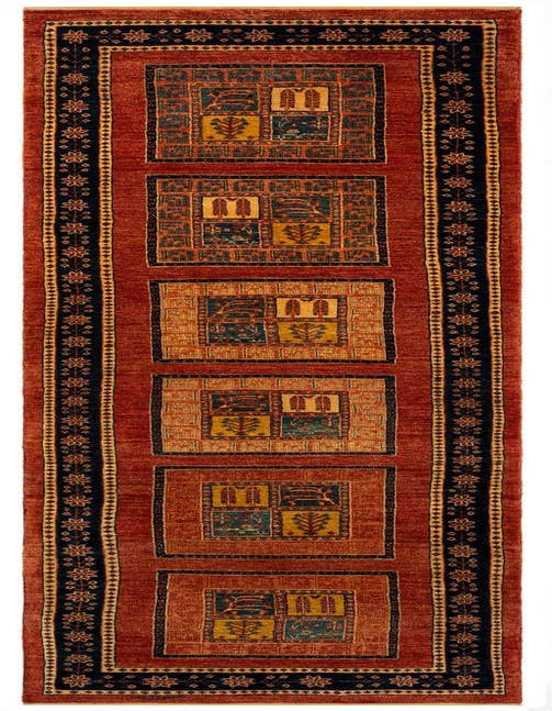 Detail image of 2' 11 x 12' 7 Luribaft Wool Runner Rug