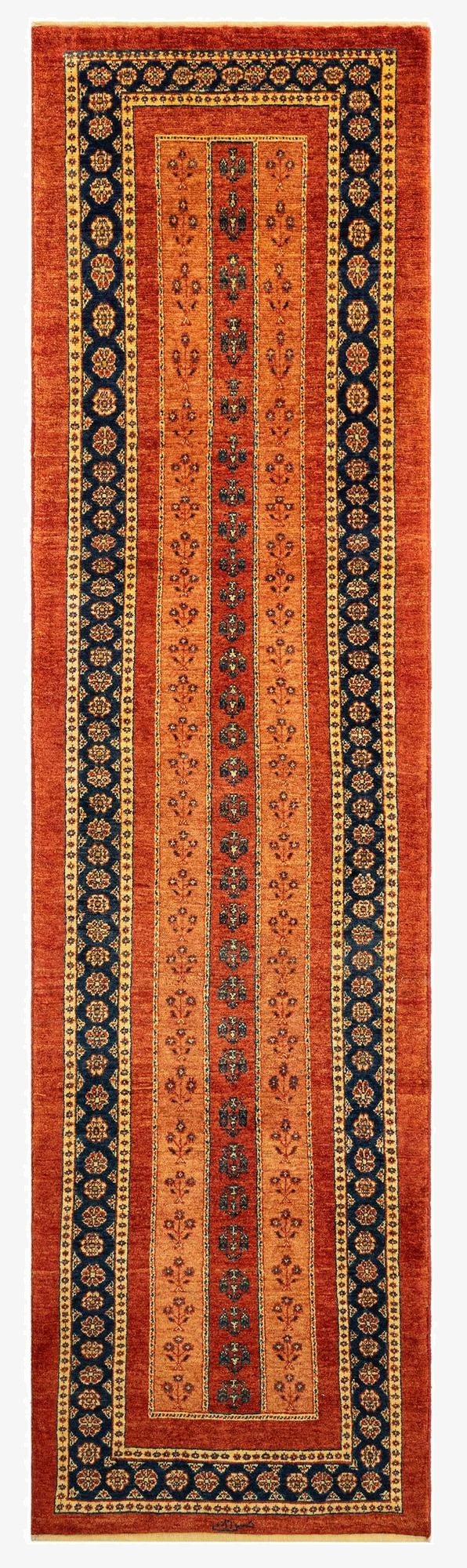 2' 7 x 9' 11 Luribaft Wool Runner Rug