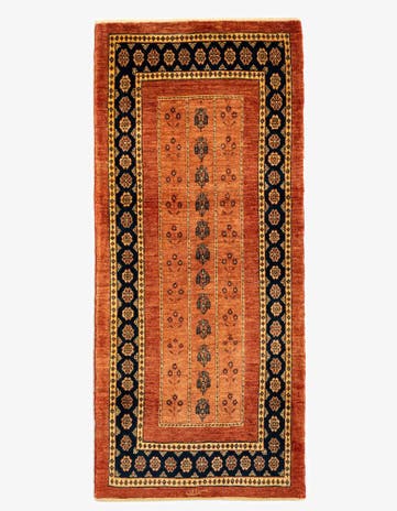 2' 10 x 6' 6 Luribaft Wool Runner Rug