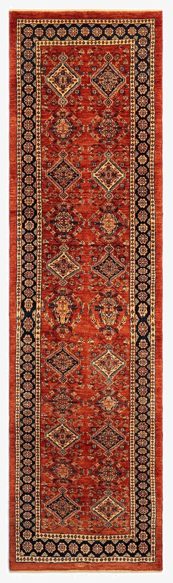 2' 9 x 9' 10 Luribaft Wool Runner Rug