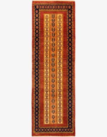 2' 11 x 9' 7 Luribaft Wool Runner Rug