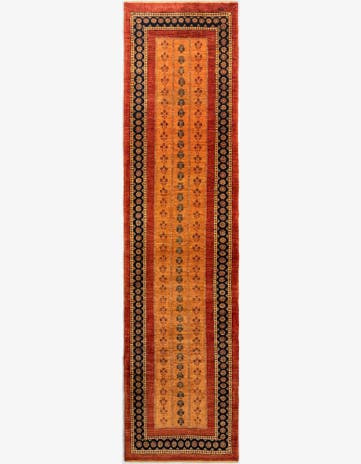 3' x 12' 8 Luribaft Wool Runner Rug