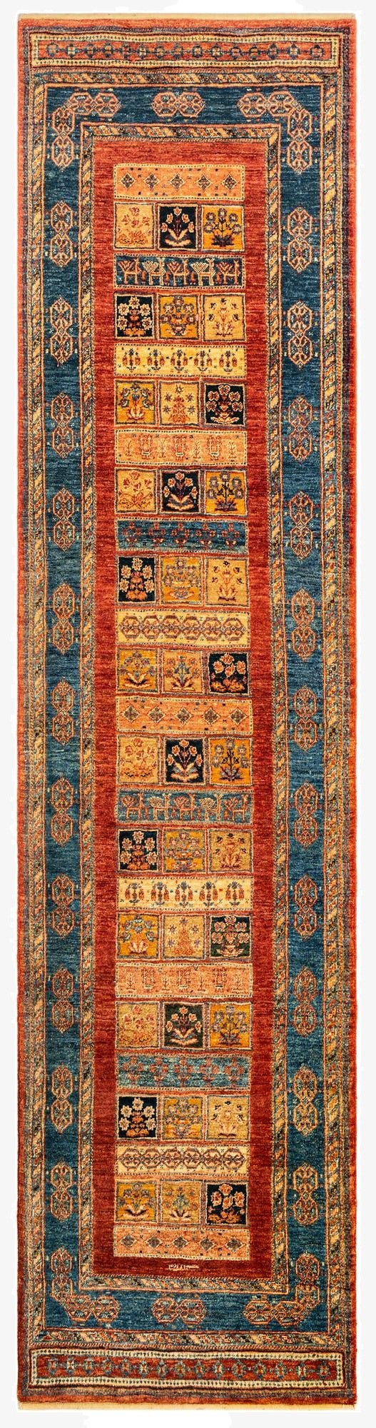 2' 7 x 10' 2 Luribaft Wool Runner Rug