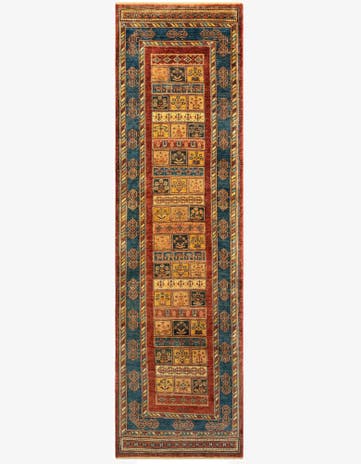 2' 9 x 9' 11 Luribaft Wool Runner Rug