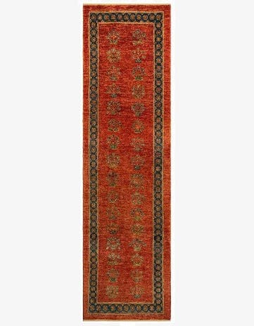 2' 8 x 9' 9 Luribaft Wool Runner Rug