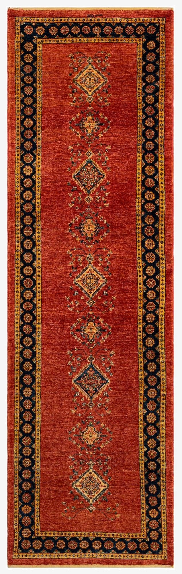 2' 10 x 9' 5 Luribaft Wool Runner Rug