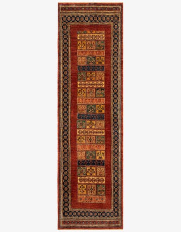 2' 8 x 9' 6 Luribaft Wool Runner Rug