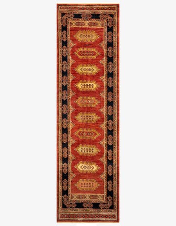 2' 10 x 9' 11 Luribaft Wool Runner Rug