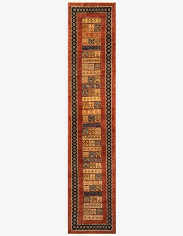 2' 8 x 13' 2 Luribaft Wool Runner Rug